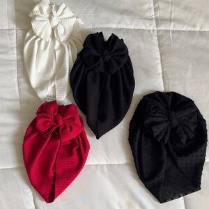 Set of Bow Knot Headbands (wraps) For Girls